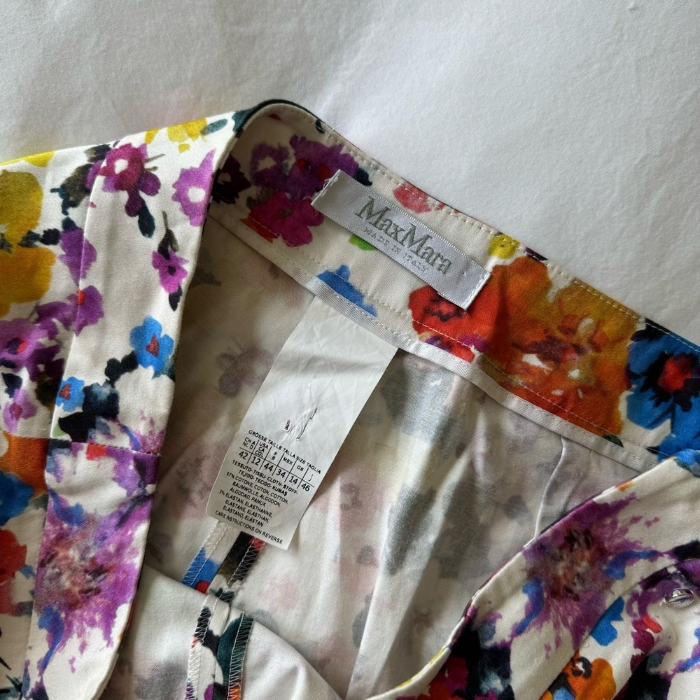 Max Mara Floral Pant - Picture 8 of 8